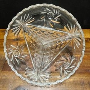Cristaluxe 24% Lead Crystal Relish Tray