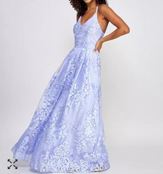 BCX Floral Embroidered Gown Size 1 BCX Floral Embroidered Gown Size 1