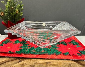 Shantung Crystal Bowl by Cristal JG Durand