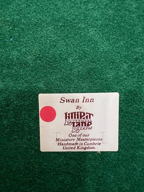 Swan Inn by Lilliput Lane - Etsy