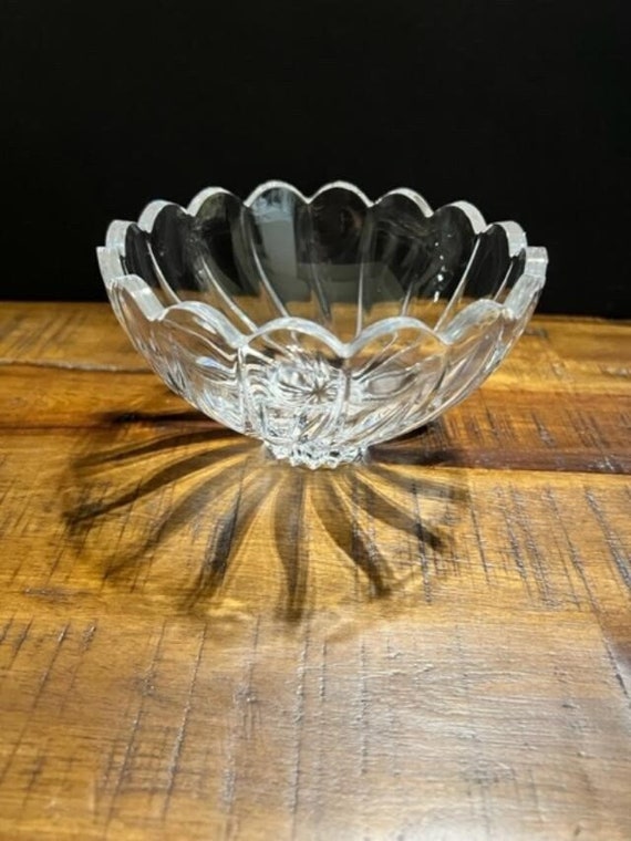 食器 Crystal Bowl Mikasa Savoy Crystal Bowl - Etsy