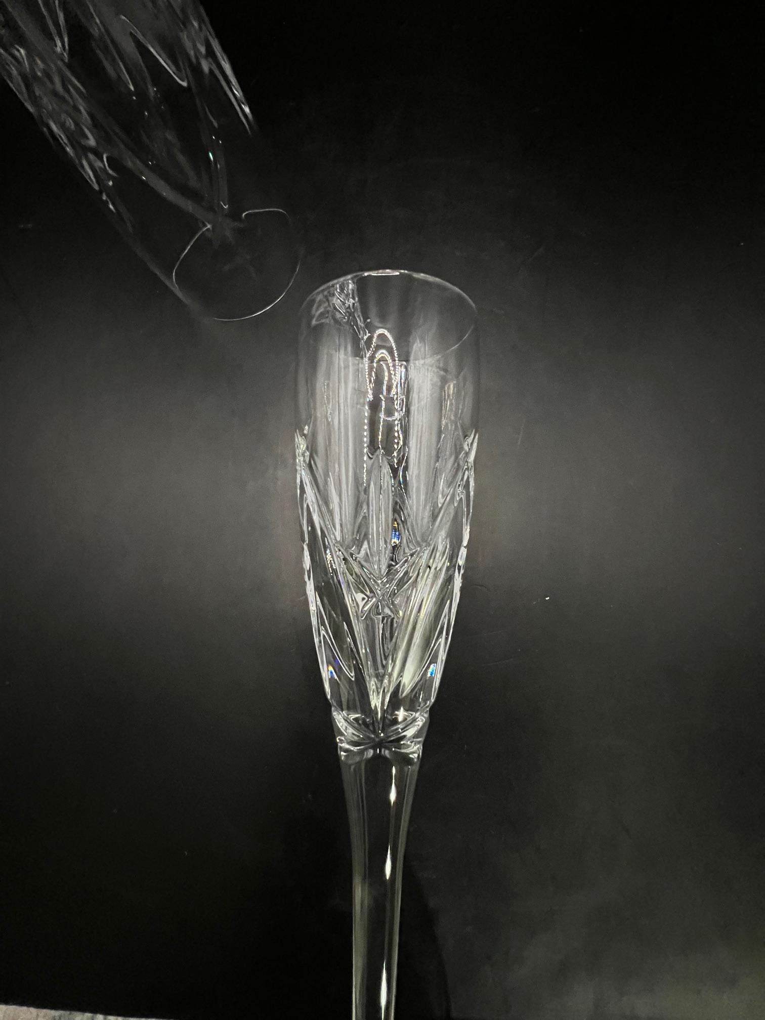 Waterford Crystal WAT144 Fluted Champagne Glasses - Etsy Hong Kong