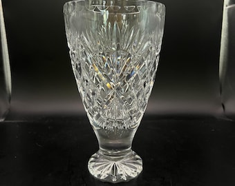 Jarrón de cristal vintage