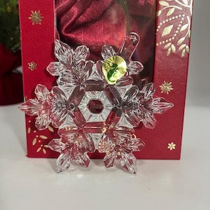 Waterford Snow Crystal Ornament