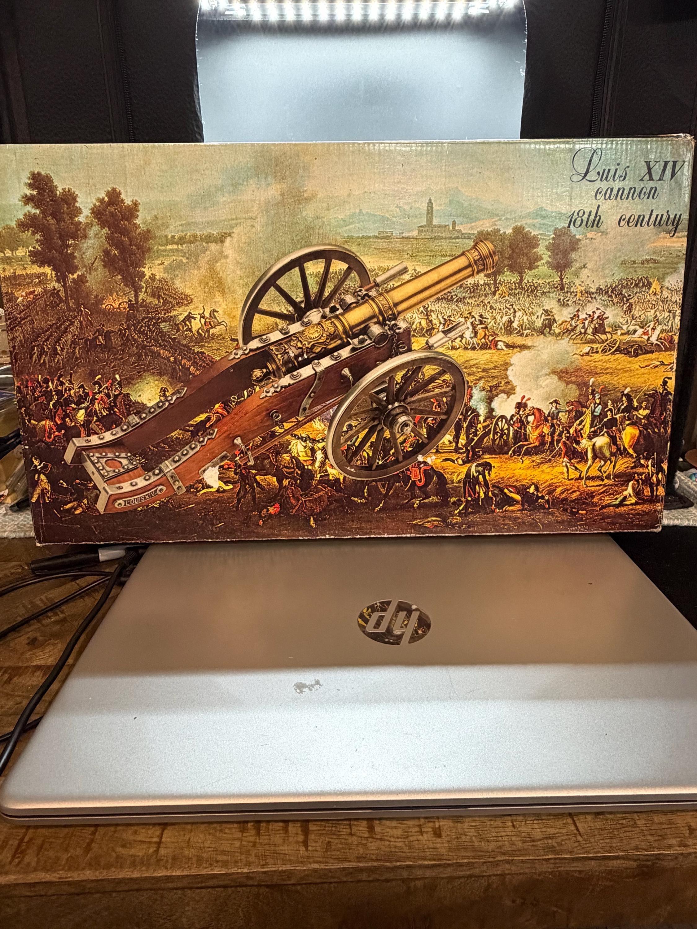 【ルイ14世】大砲 全長44.5cm オブジェ 模型 真鍮 木製 レプリカ ルイ14世大砲レプリカ模型キット - Etsy 日本