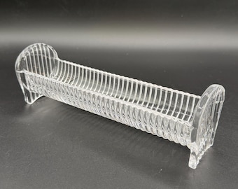 Taca na krakersy Vintage Godinger Harmony Crystal