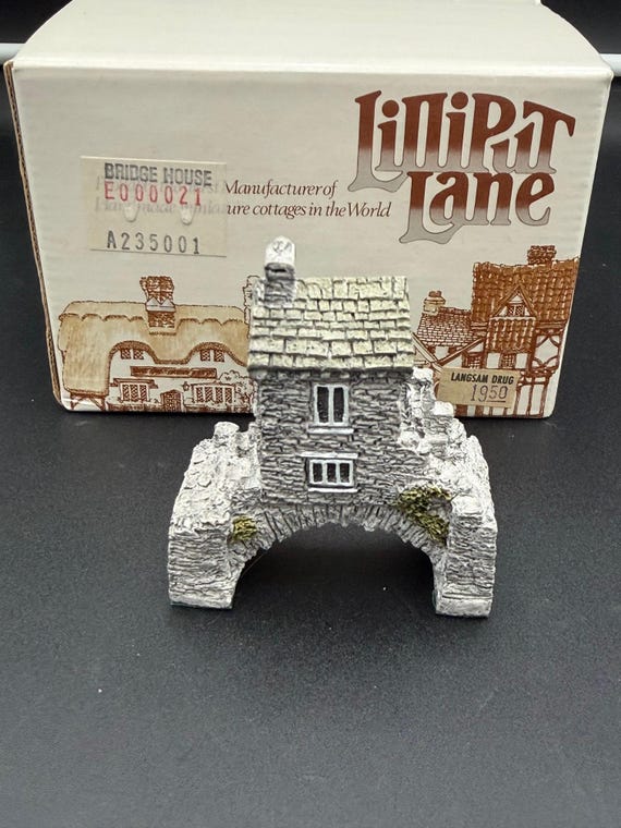 Bridge House by Lilliput Lane - Etsy