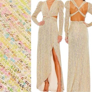 long rose gold dresses Elegant Rose Gold Ball Gown with Detachable Long Sleeves Train Luxe S / Rose Gold