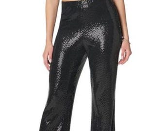 Conjunto de dos piezas Bebe: top y pantalón con estampado disco de lunares, talla pequeña.