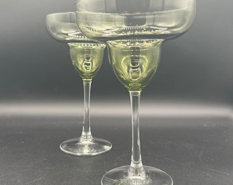 Green Margarita Glasses