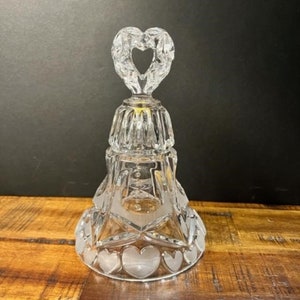 Bleikristall 24% Lead Crystal Wedding Bell