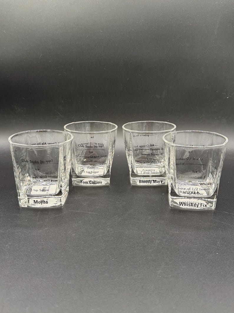 Kikkerland Bartending Glasses - Thumbnail 4