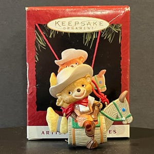 Hallmark Keepsake Ornament &quot;Barrel - Back Rider&quot;