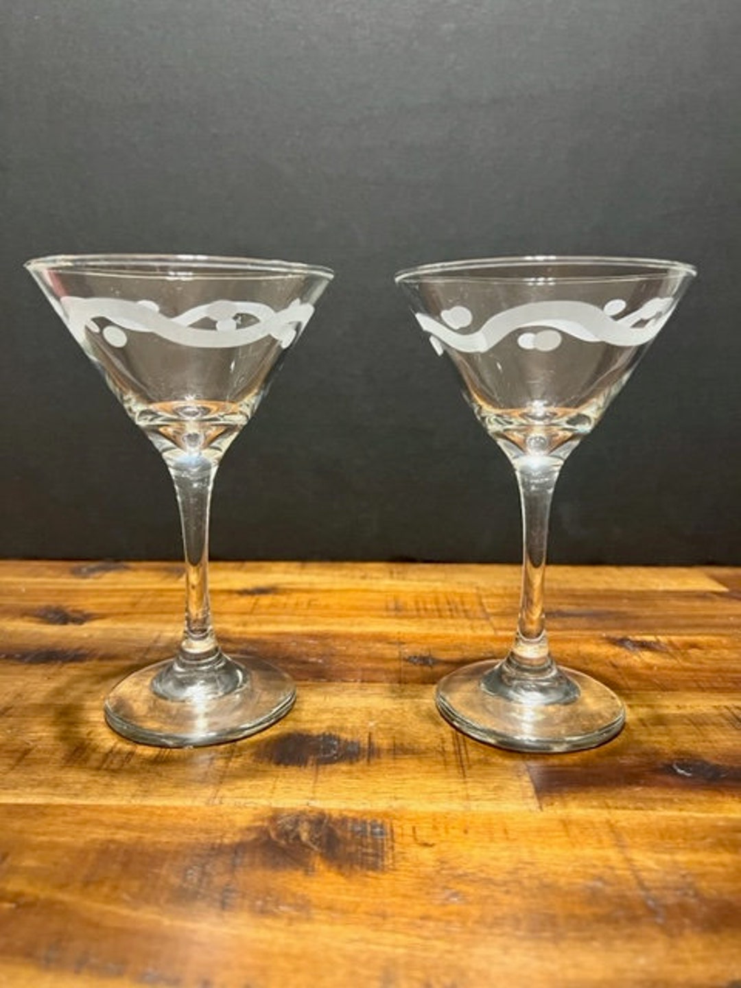 Mikasa Cheers Martini Glasses Etsy