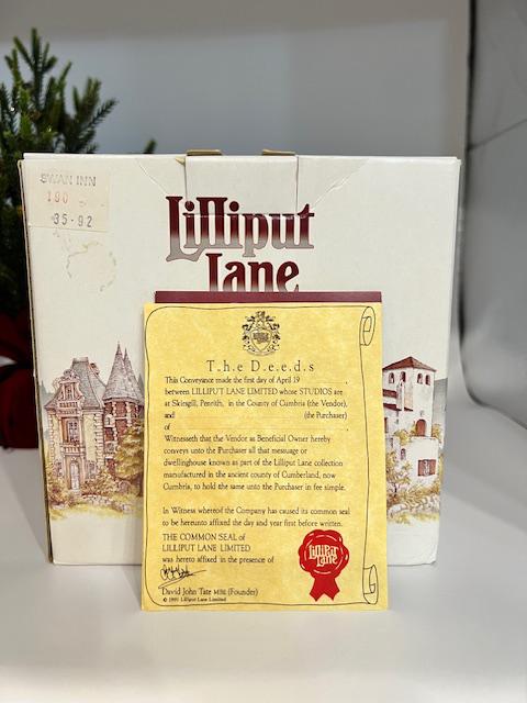Swan Inn by Lilliput Lane - Etsy