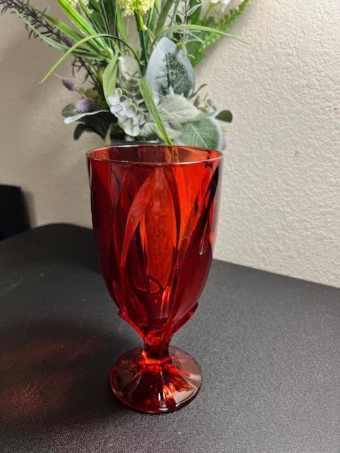 Noritake Breeze Red Iced Tea Glass - Etsy