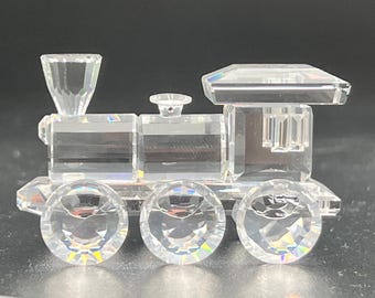 Swarovski Crystal Train Set - Etsy