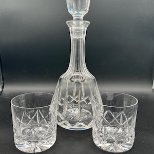 Atlantis crystal decanter - Etsy 日本