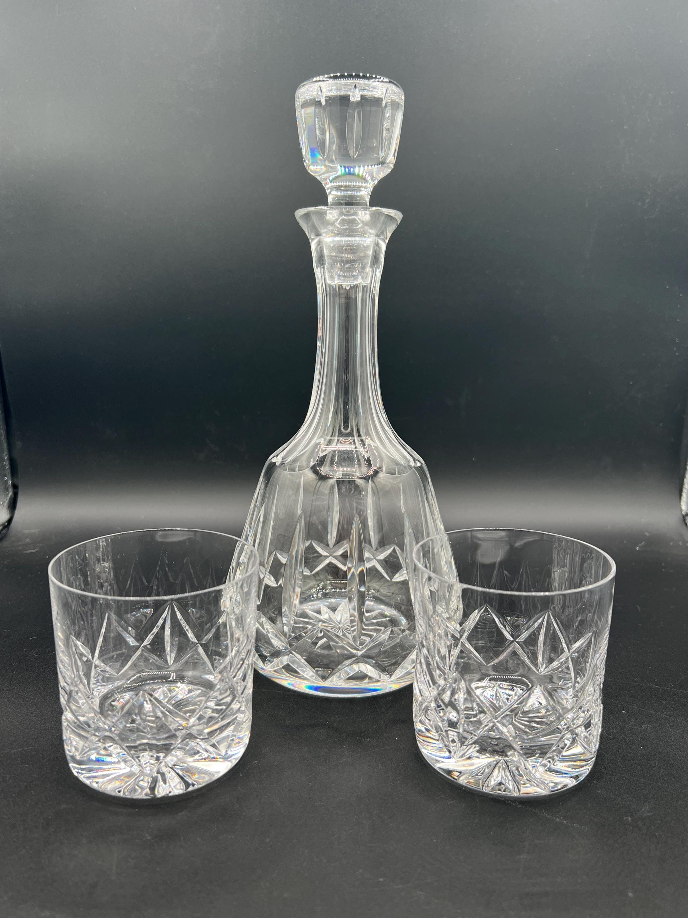 Atlantis crystal decanter - Etsy 日本