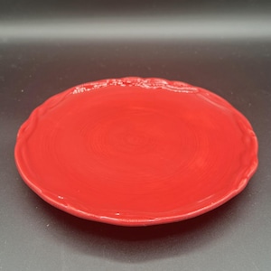 Tracy Porter Octavia Hill Solid Roter Salat Teller