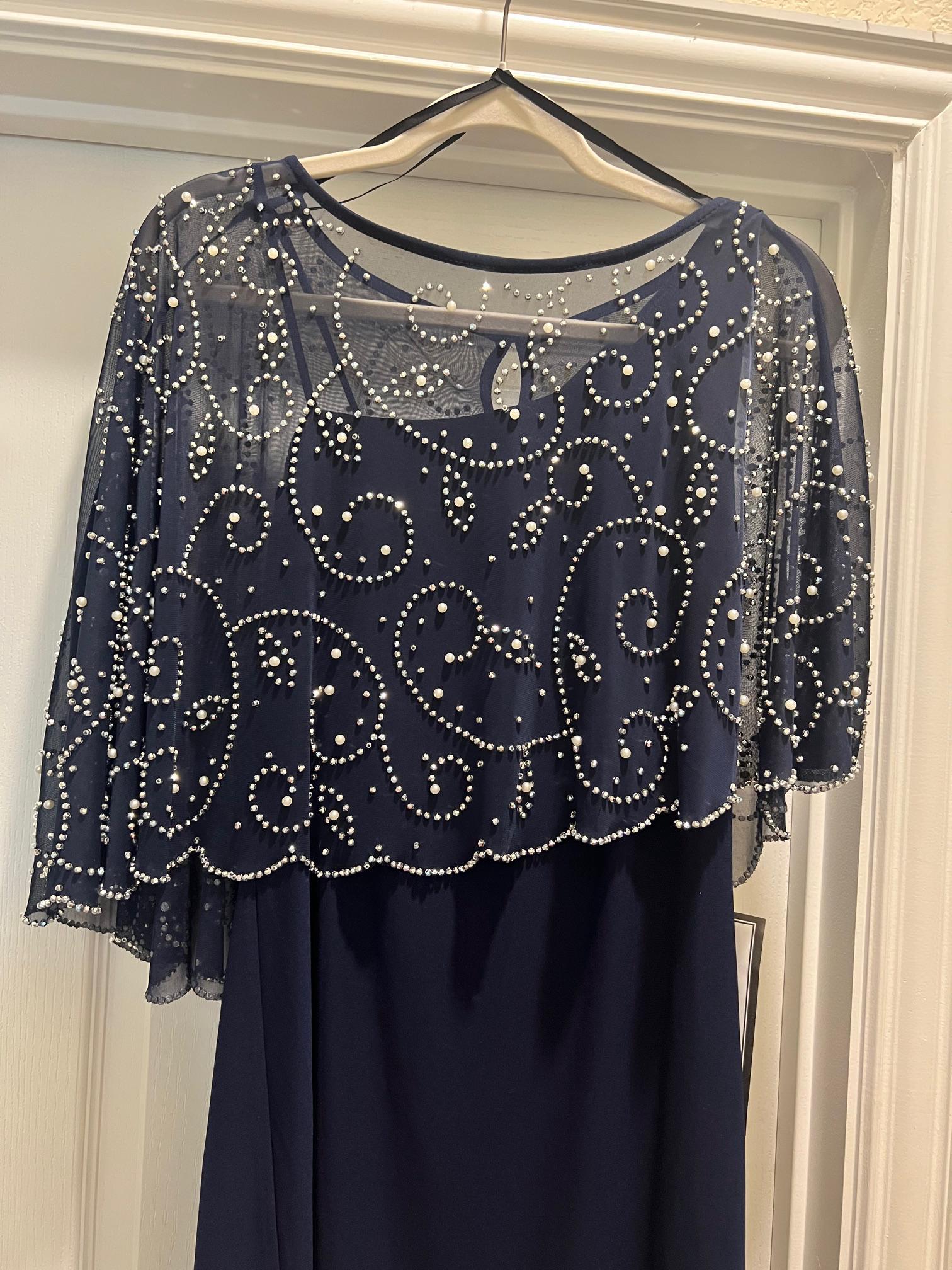MSK Women's Embellished Capelet Jersey Shift Dress Size Medium NWT - Etsy