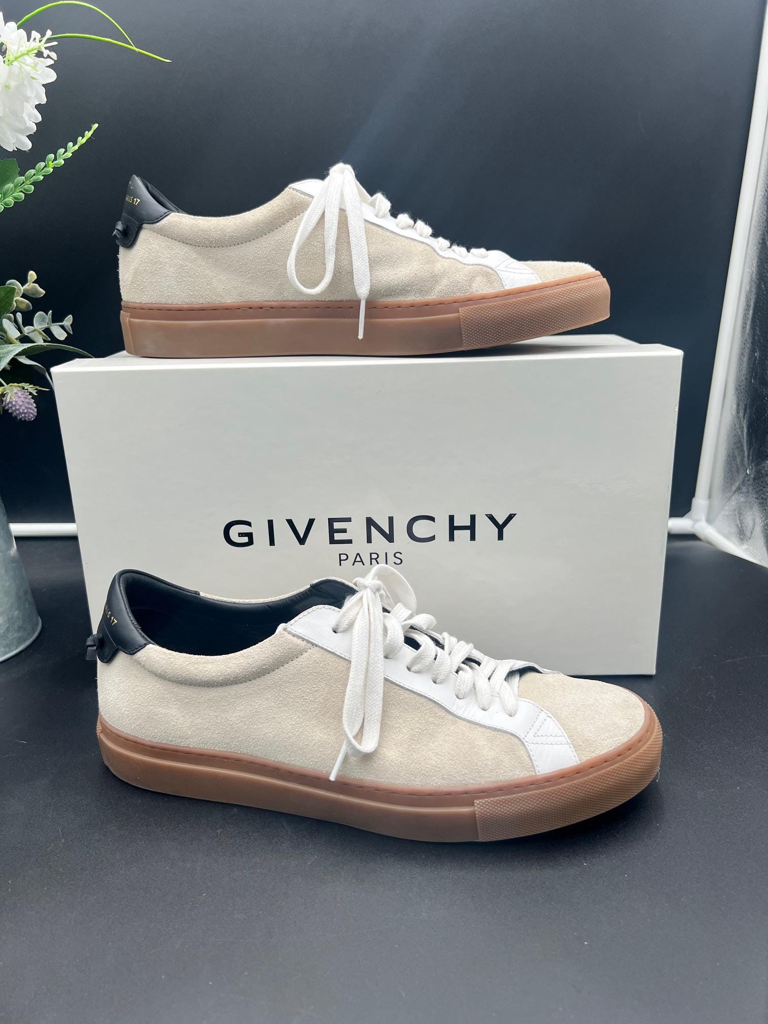 Givenchy Low Sneakers Beige Mens Size 41 - Etsy
