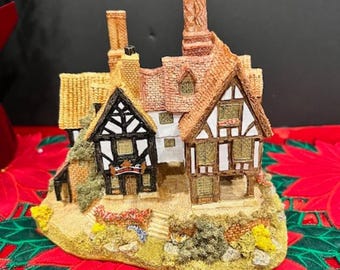 Vintage Lilliput Lane Boxed With Deeds Jones the Butcher Cottage