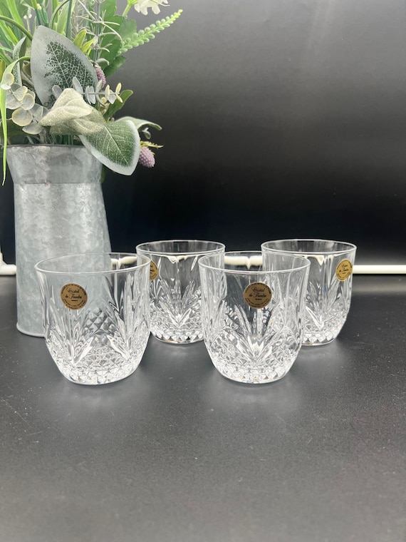 Cristal De Flandre Salzburg Whiskey Glasses - Etsy