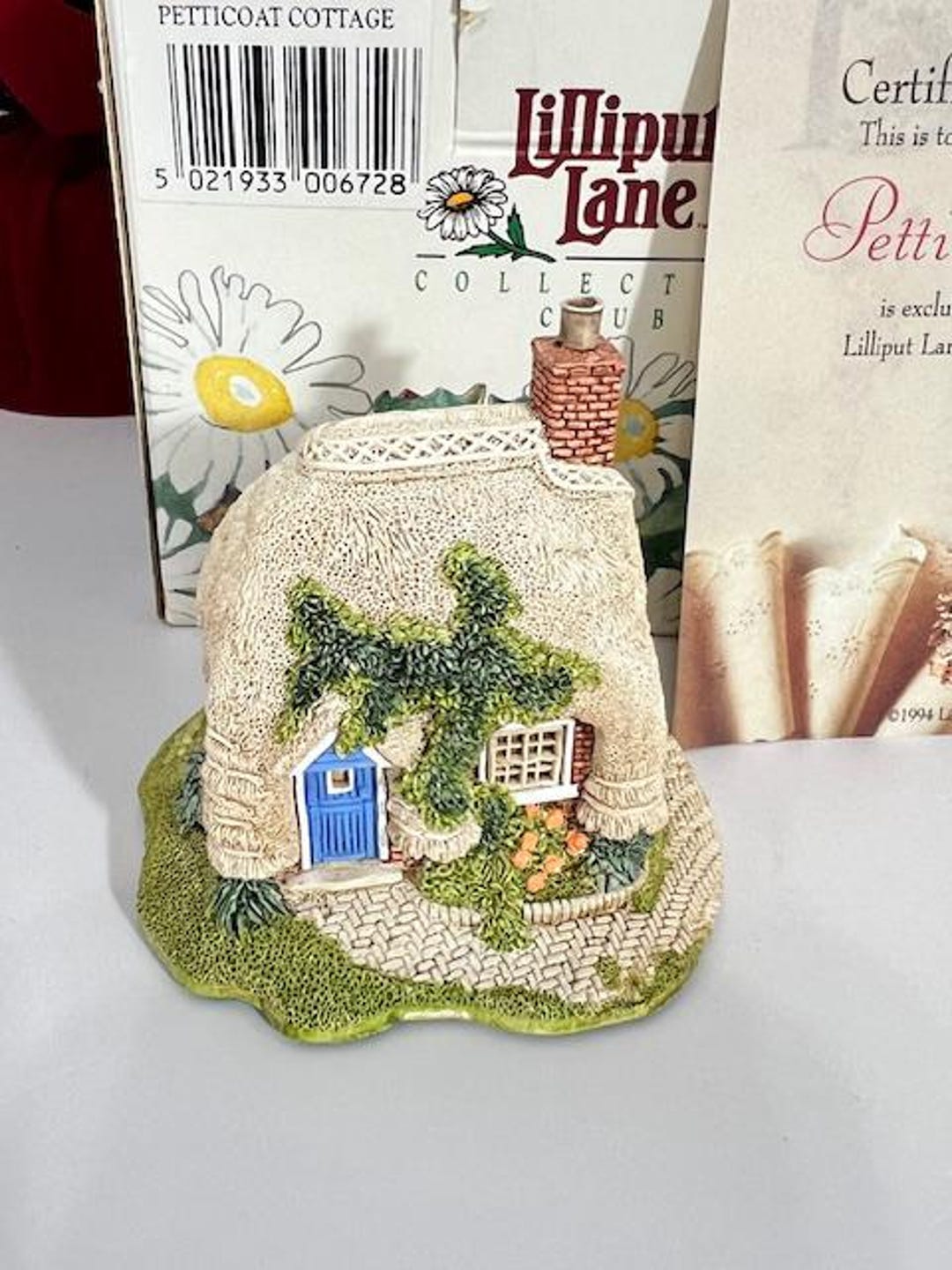 Petticoat Cottage by Lilliput Lane - Etsy