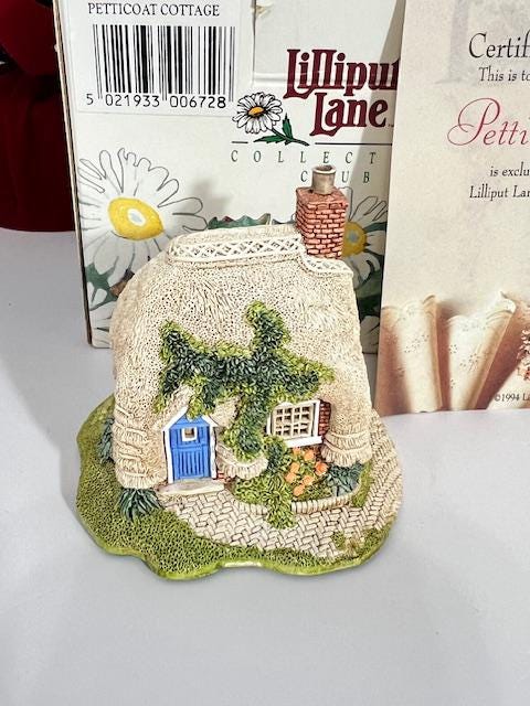 Petticoat Cottage by Lilliput Lane - Etsy