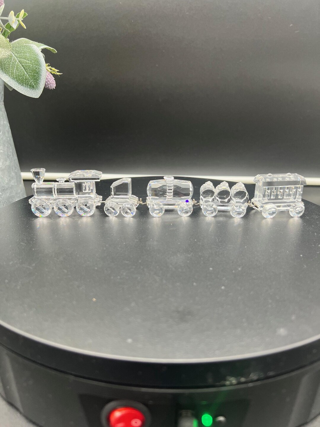 Swarovski Crystal Train Set - Etsy