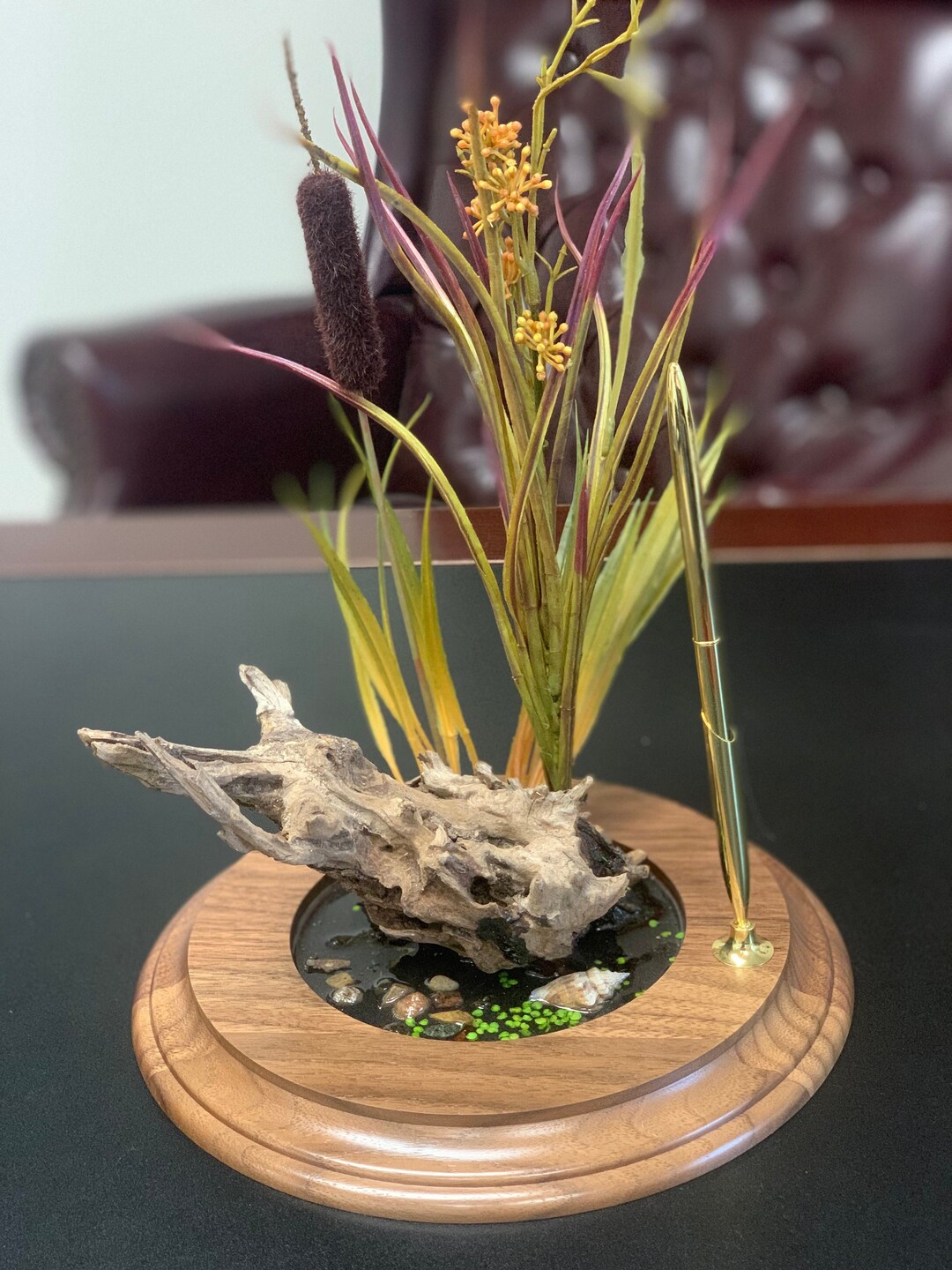 Mr Fancy Desk Executive Pen Holder Etsy