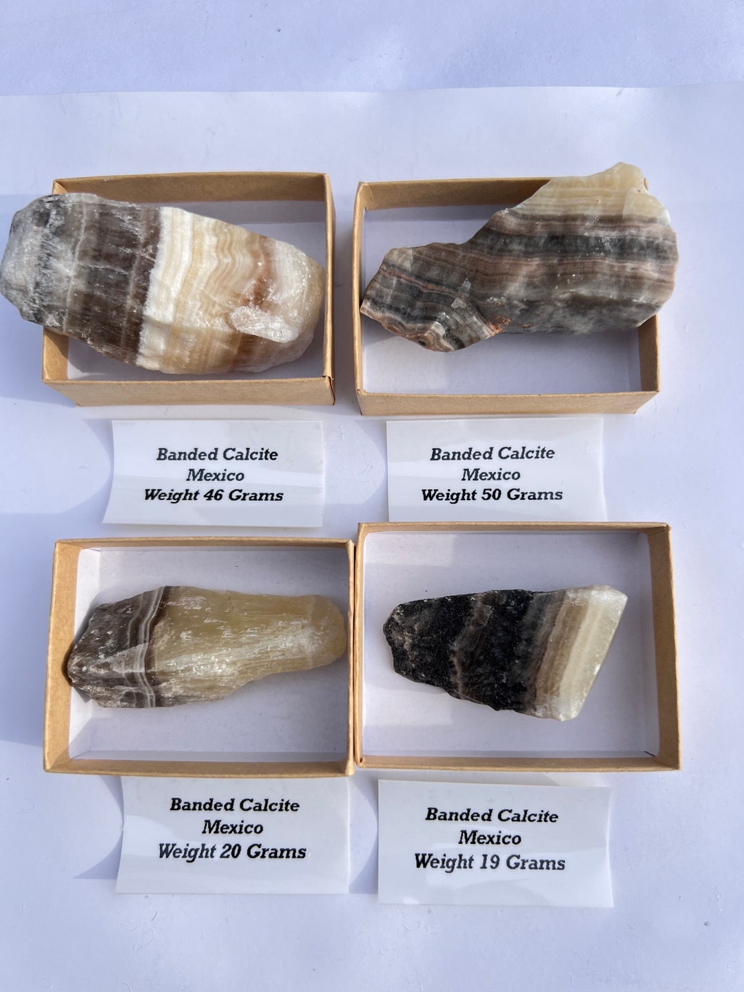 Banded Calcite Chunks - Etsy