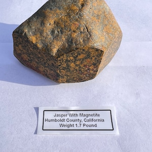 Large Freeform California Jasper Display