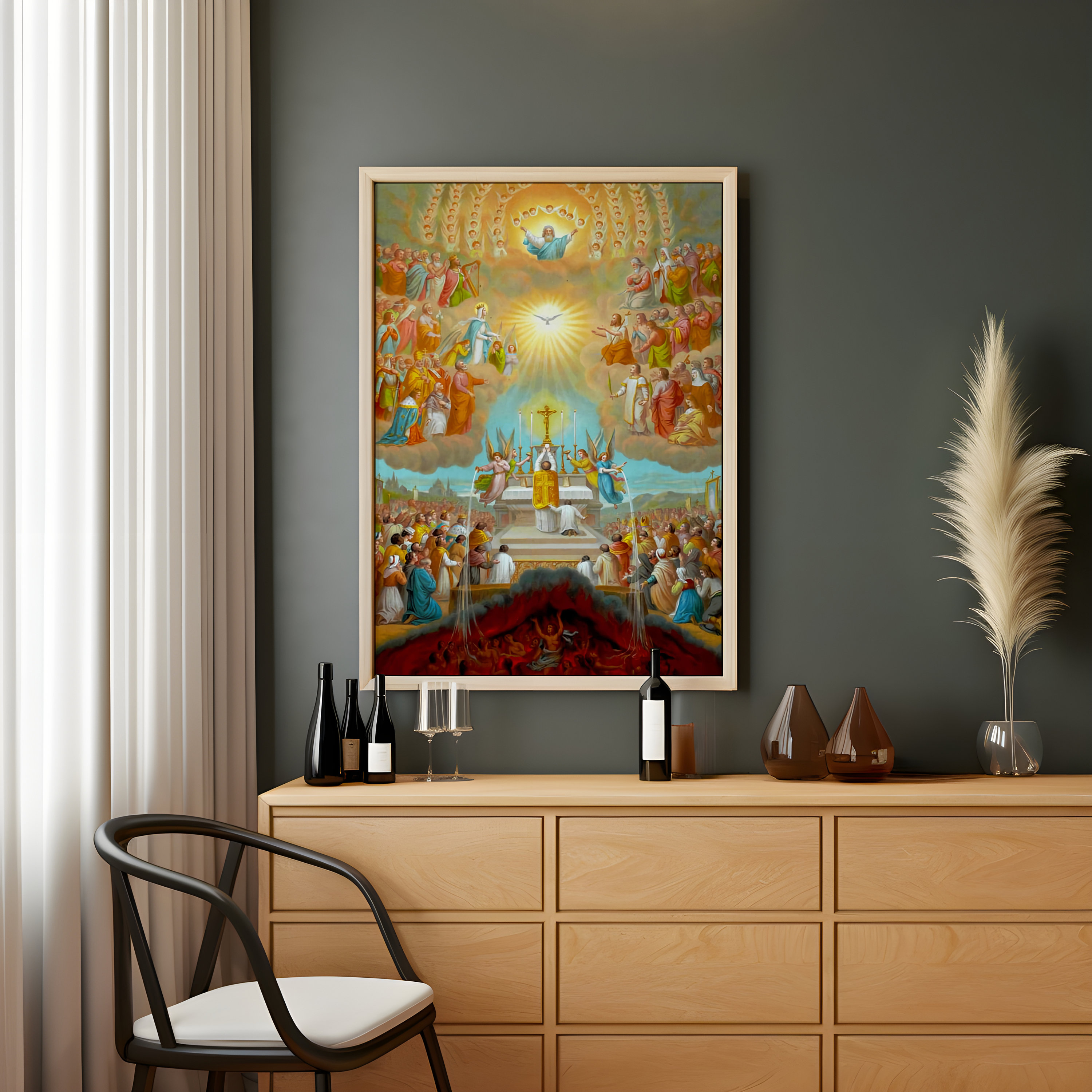 Reality Of The Mass Poster | Catholic Mass Poster | Catholic Gifts | Christian Wall Art | Christian Gifts | Catholic Home Decor | Prints