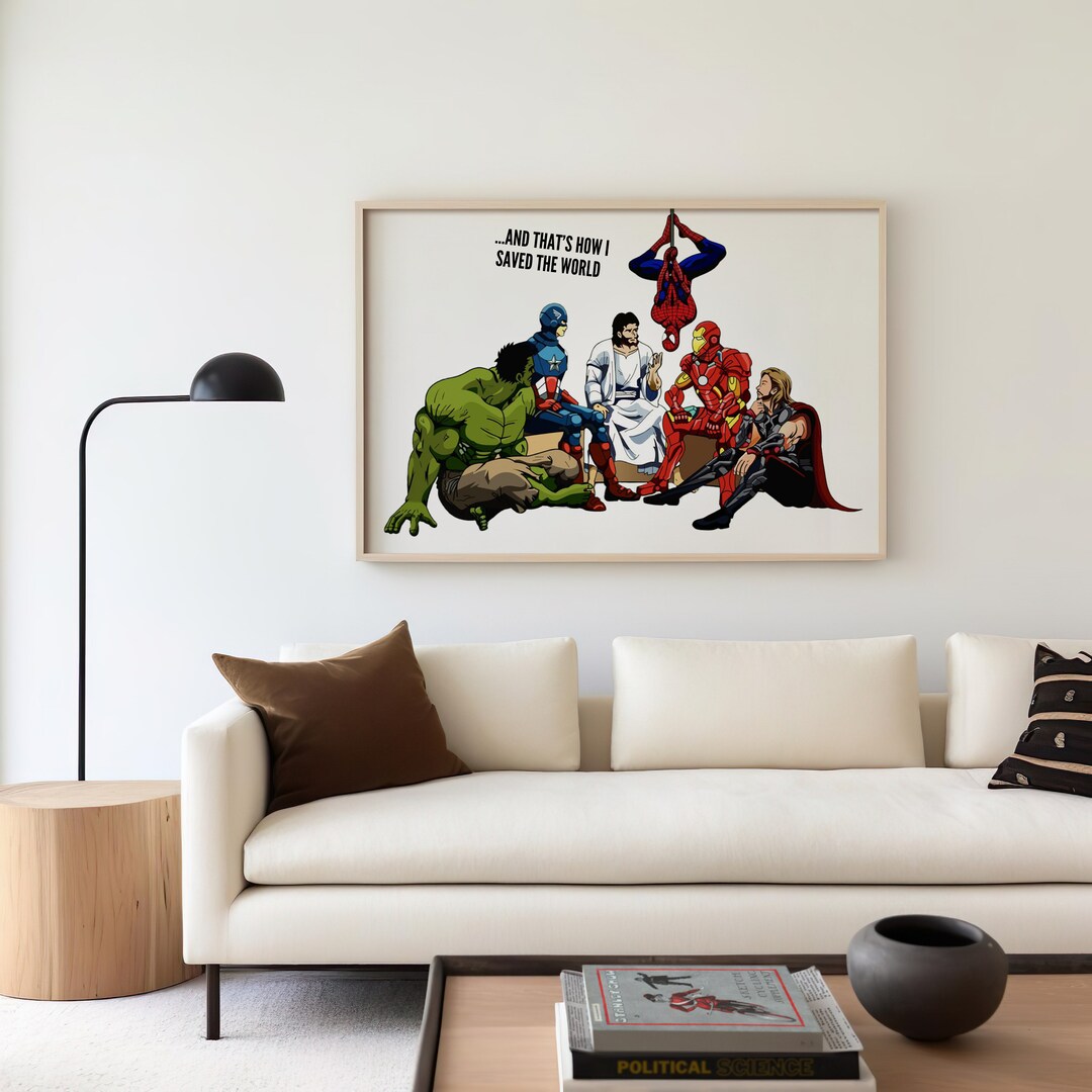 Jesus and Superheroes, and That's How I Saved the World Poster ...