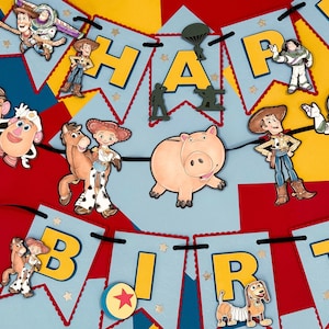 Toy Story Banner, Custom Toy Story Banner, Toy Story Birthday, Toy Story Party, Toy Story