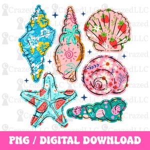 Summer Seahorse PNG, Preppy Summer Vibes Png, Neon Beach Png, Coastal Png, Retro Summer Coquette Png, Girly Summer Png, Toddler Summer Png