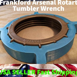 Frankford Arsenal Rotary Tumbler Wrench EZ Grip Opener Hand Torque Color Black Brand New Made in USA