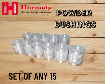 Ensemble de 15 bagues à poudre Hornady