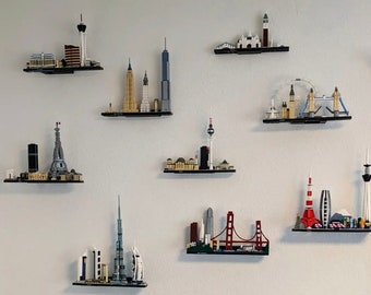 Wall Mount for Lego Architectural Skyline