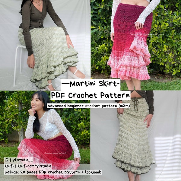 Martini Skirt | Crochet Pattern