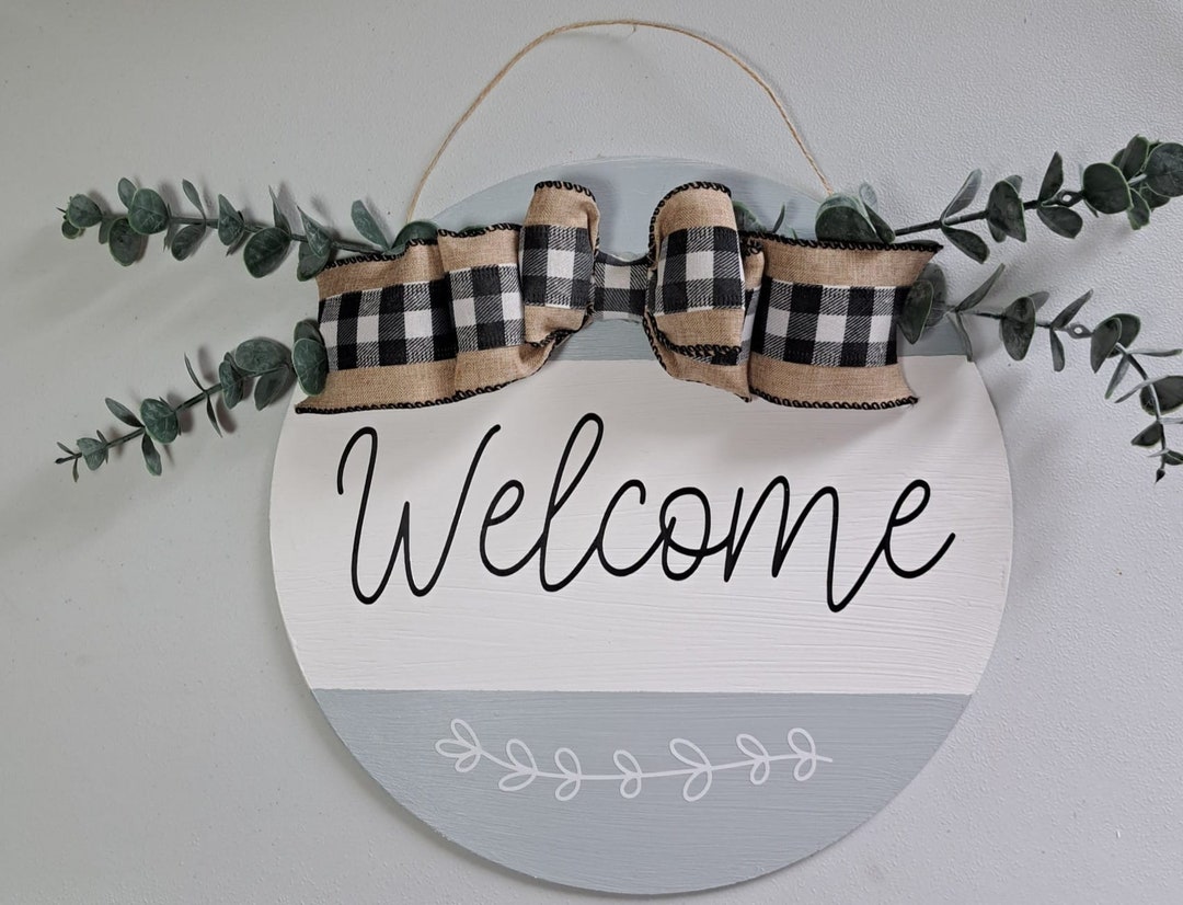 Welcome Sign - Etsy