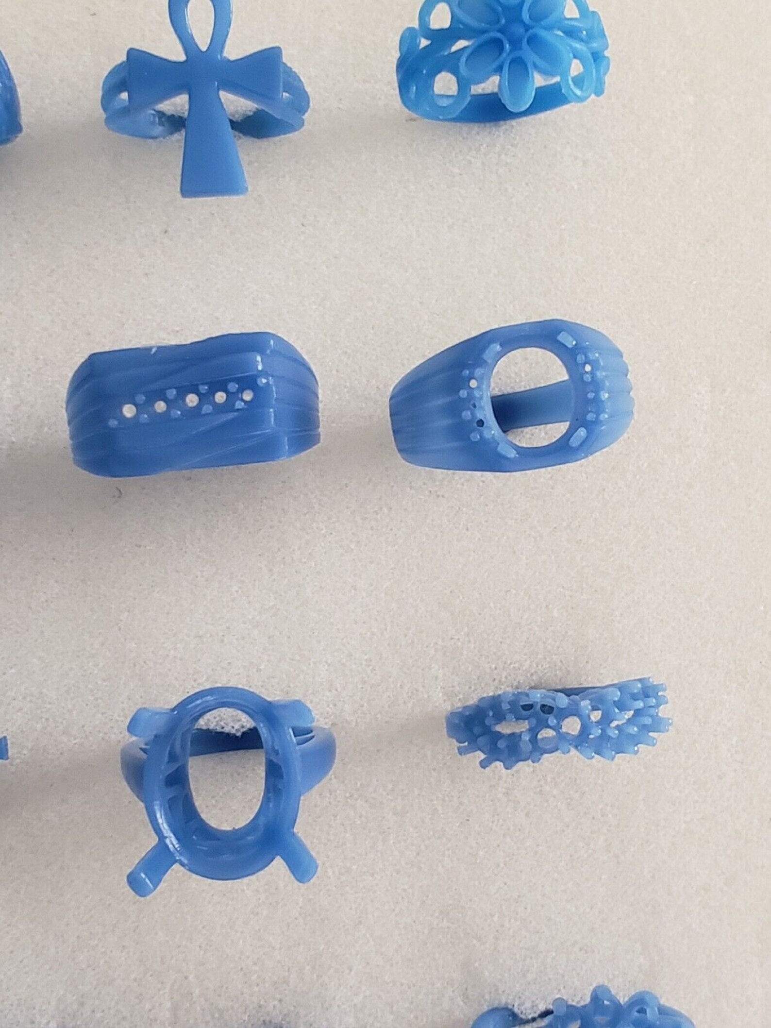 15 Ring Assortment. Jewelry Wax Patterns for Lost Wax Casting 230R15