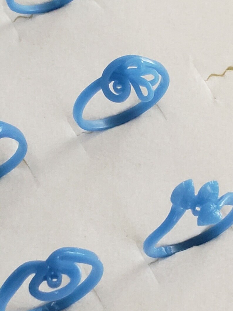 8 Fashon Ring Shanks. Wax Patterns for Casting. Wax Patterns for Lost