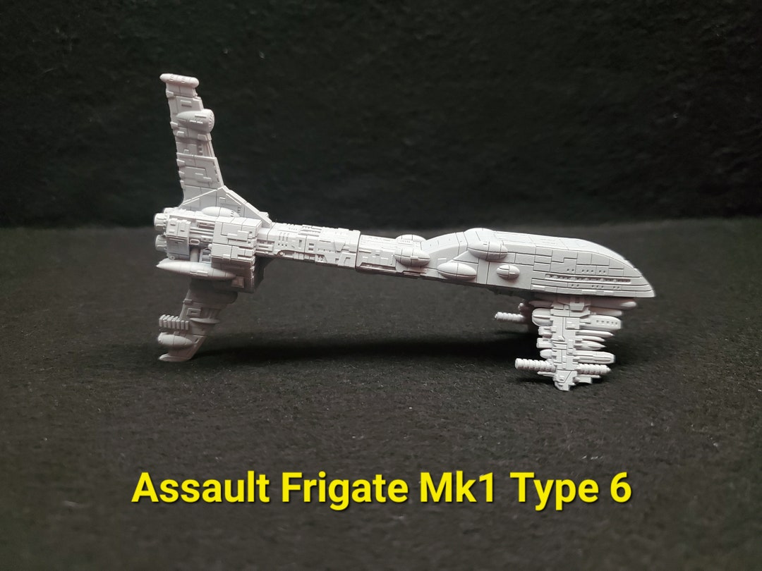 Assault Frigate MK1 Type 6 for Star Wars Armada or Display - Resin 3D ...