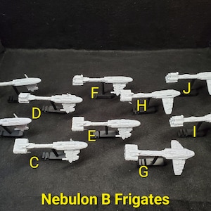 Nebulon Frigate for Star Wars Armada or Display - Resin 3D Printed, 10 variants