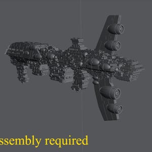 Assault Frigate MK1 Type 5 for Star Wars Armada or Display - Resin 3D ...