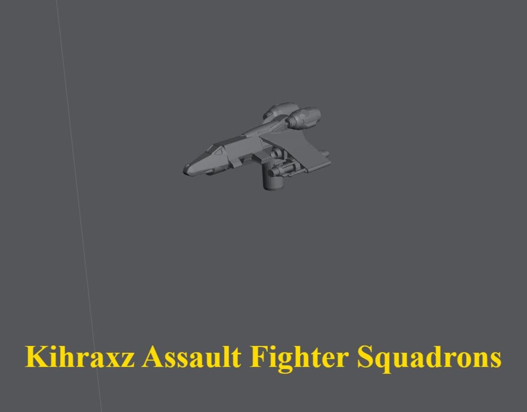 Kihraxz Assault Fighter Squadrons for Star Wars Armada or Display ...