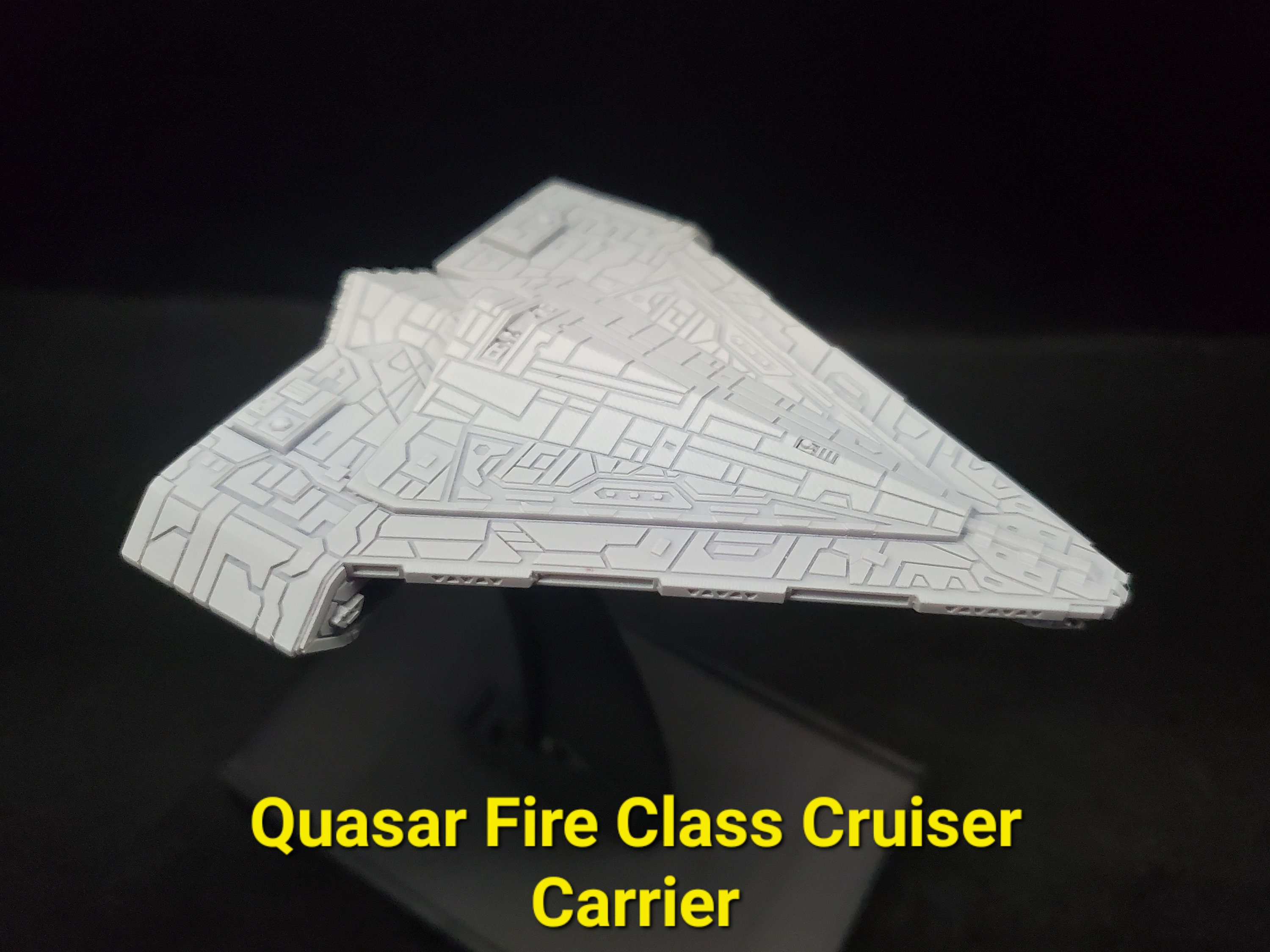 Quasar Fire Class Cruiser Carrier for Star Wars Armada or